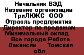 Начальник ВЭД › Название организации ­ ТриЛЮКС, ООО › Отрасль предприятия ­ Директор по продажам › Минимальный оклад ­ 1 - Все города Работа » Вакансии   . Томская обл.